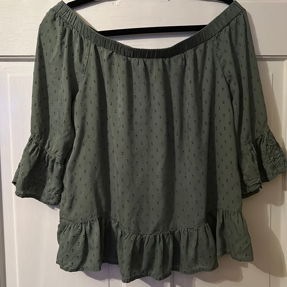 Blue Rain Top Sz Medium